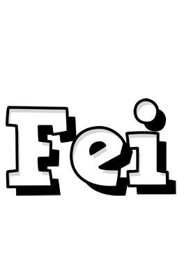 Fei snowing logo