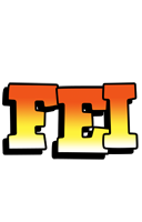 Fei sunset logo