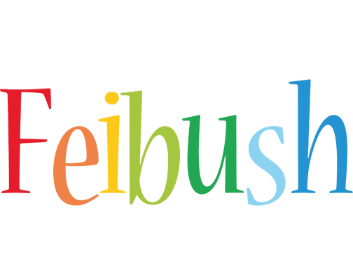Feibush birthday logo