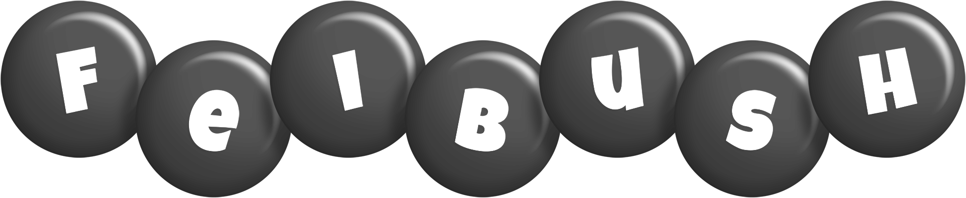 Feibush candy-black logo