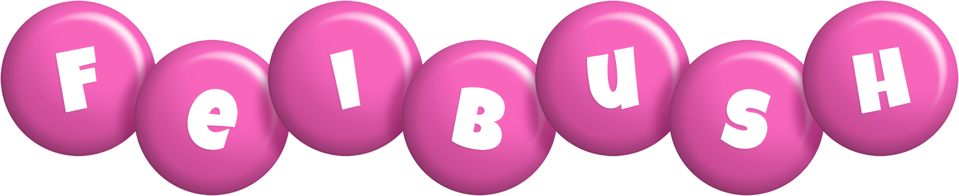 Feibush candy-pink logo