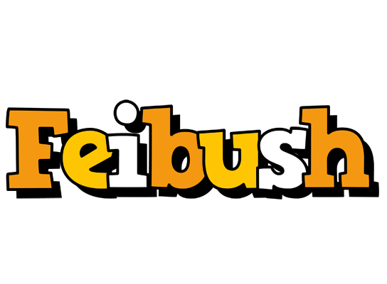 Feibush cartoon logo