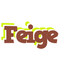 Feige caffeebar logo