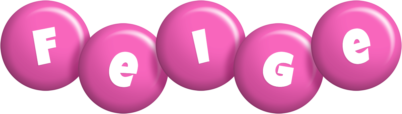 Feige candy-pink logo