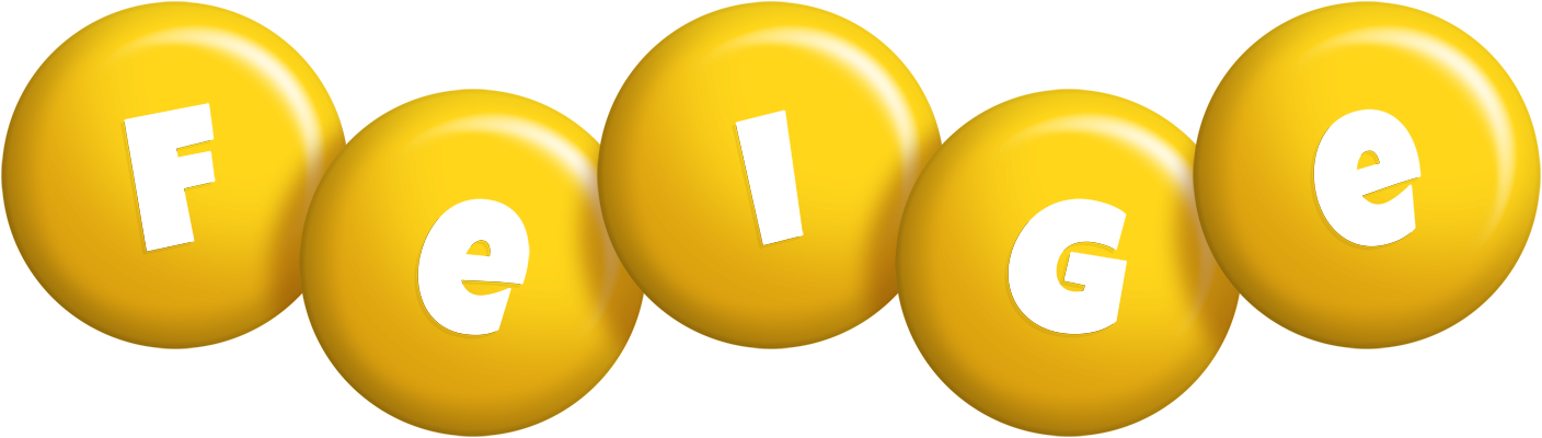 Feige candy-yellow logo