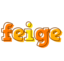 Feige desert logo