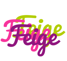 Feige flowers logo