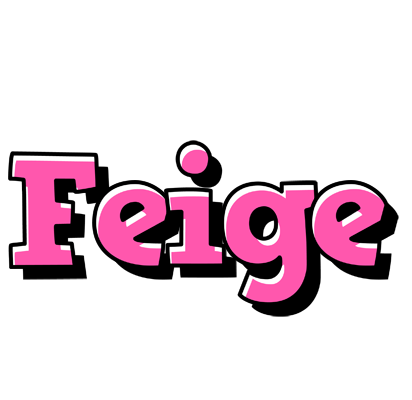 Feige girlish logo