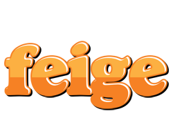 Feige orange logo