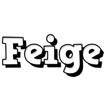 Feige snowing logo