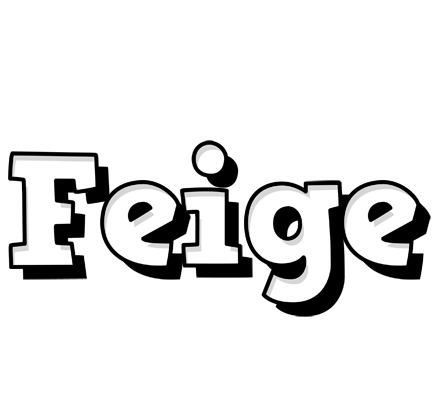 Feige snowing logo