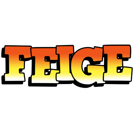 Feige sunset logo