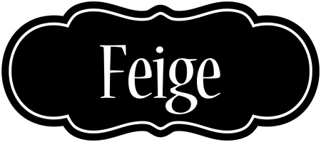 Feige welcome logo