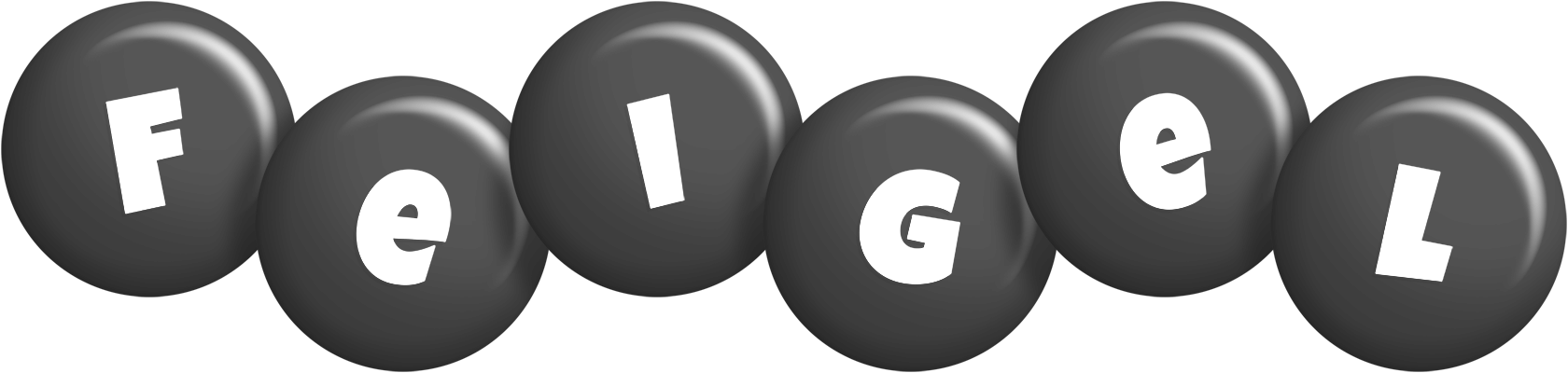 Feigel candy-black logo