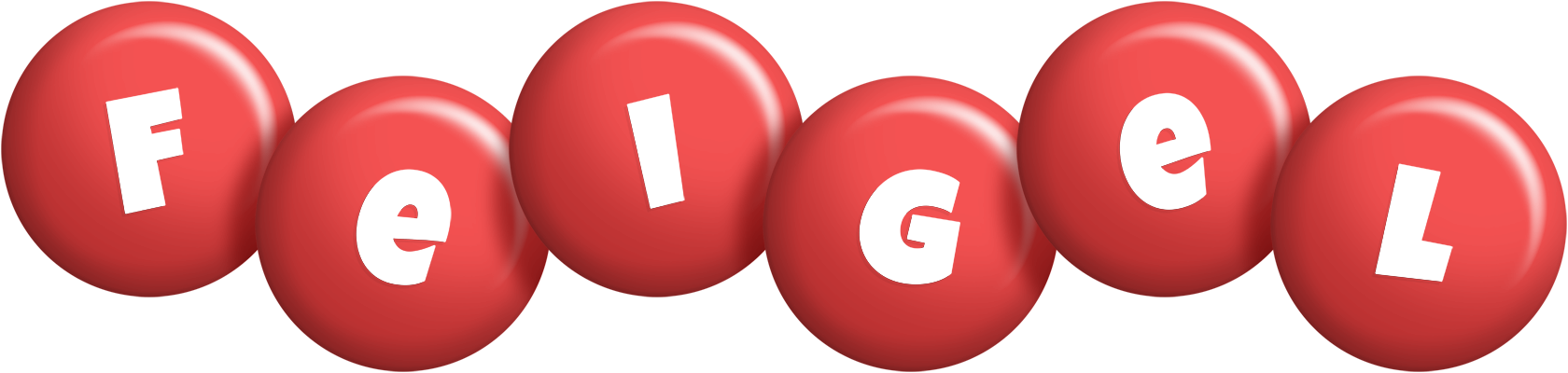 Feigel candy-red logo