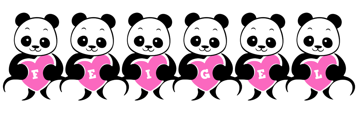 Feigel love-panda logo
