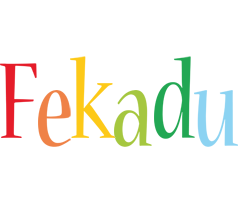 Fekadu birthday logo