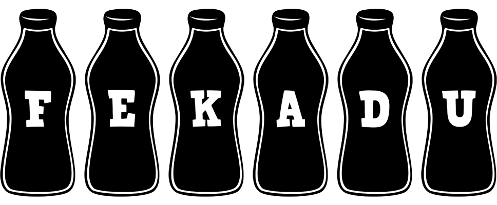 Fekadu bottle logo