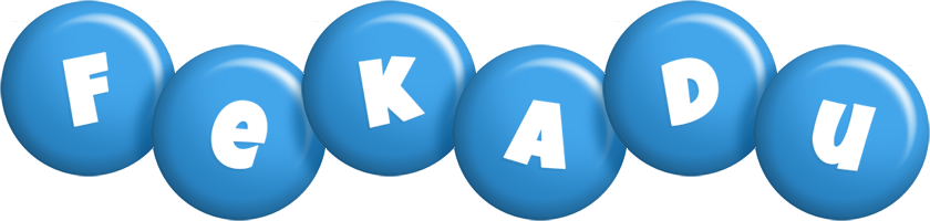 Fekadu candy-blue logo