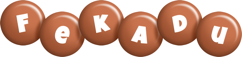 Fekadu candy-brown logo