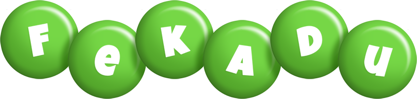 Fekadu candy-green logo