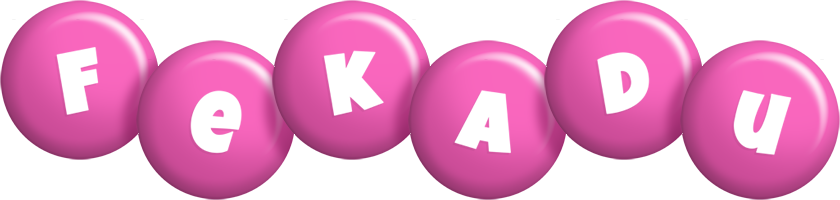 Fekadu candy-pink logo