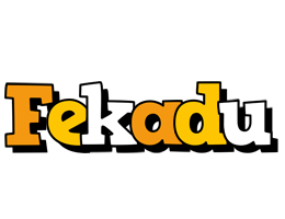 Fekadu cartoon logo