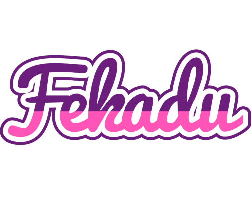 Fekadu cheerful logo