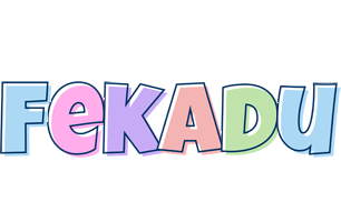 Fekadu pastel logo