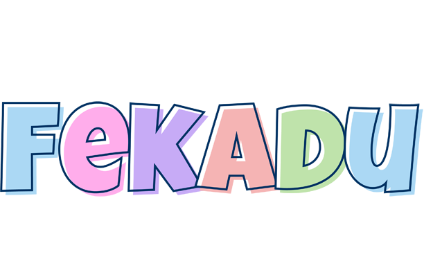 Fekadu pastel logo