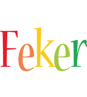 Feker birthday logo