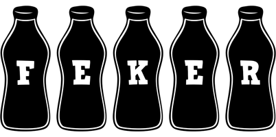 Feker bottle logo