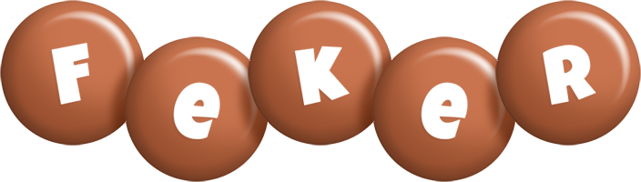 Feker candy-brown logo