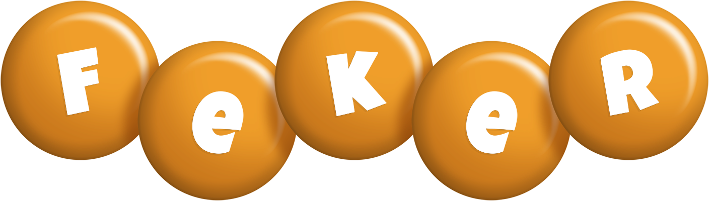 Feker candy-orange logo