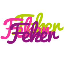 Feker flowers logo