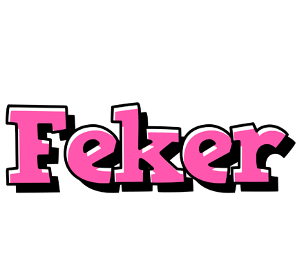 Feker girlish logo