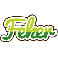 Feker golfing logo