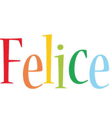 Felice birthday logo
