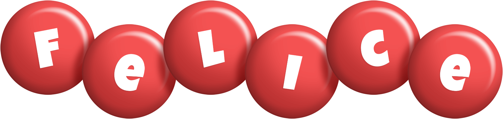 Felice candy-red logo