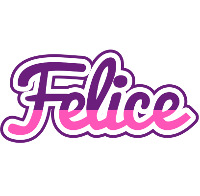Felice cheerful logo