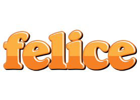 Felice orange logo