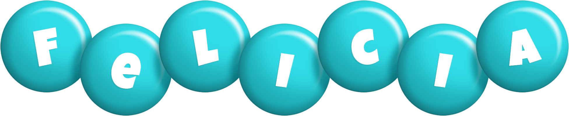 Felicia candy-azur logo