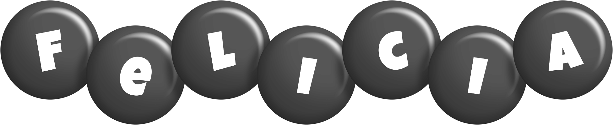 Felicia candy-black logo