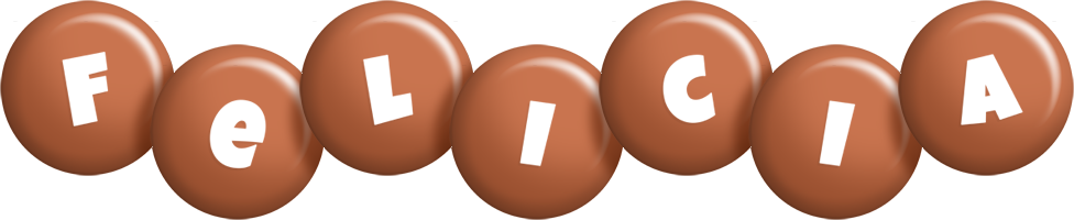 Felicia candy-brown logo