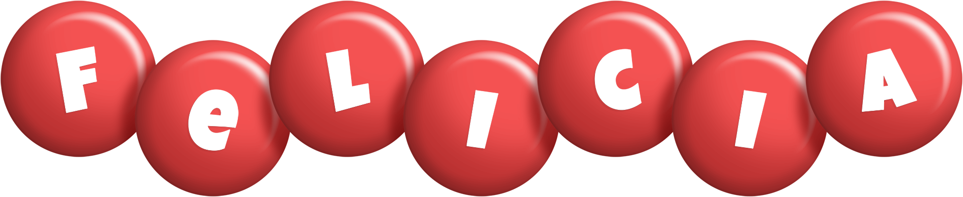Felicia candy-red logo