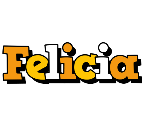 Felicia cartoon logo