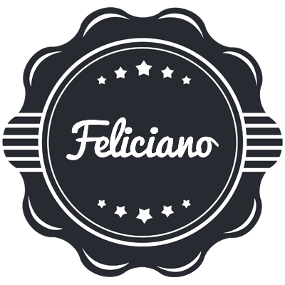 Feliciano badge logo