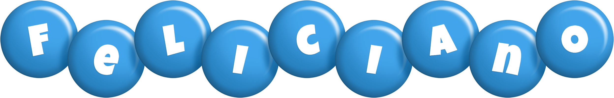 Feliciano candy-blue logo