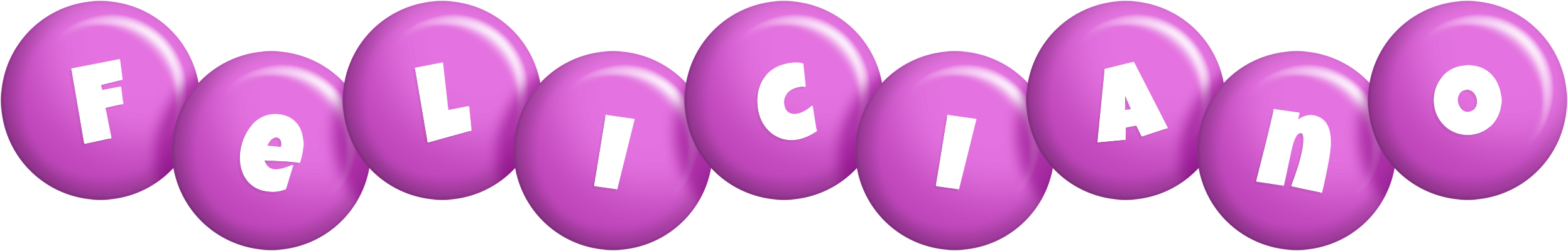 Feliciano candy-purple logo