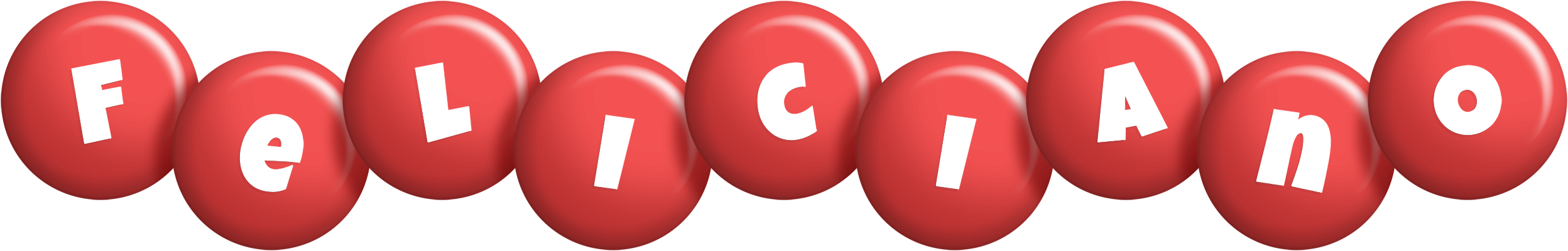 Feliciano candy-red logo
